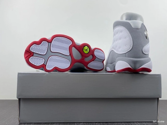 1st Kicks Shoes Jordan 13 Wolf Grey Air 414571-160 0815